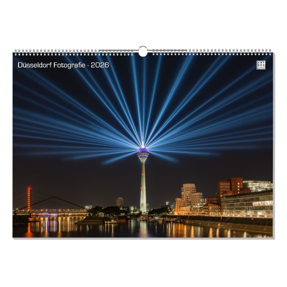 artboxONE Wandkalender A2 2026 Düsseldorf Fotografie Düsseldorf