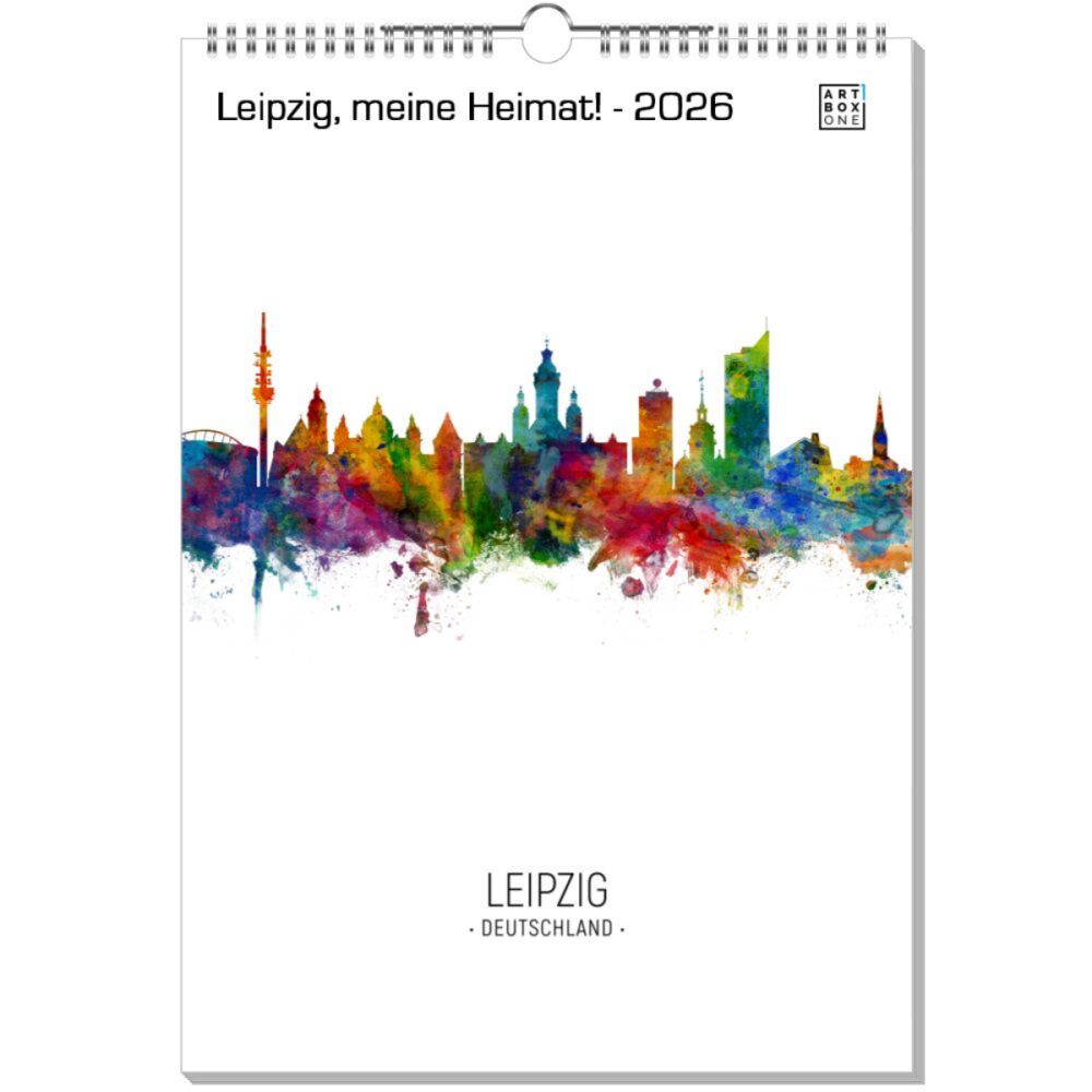 artboxONE Wandkalender A3 2025 Leipzig, meine Heimat! Leipzig