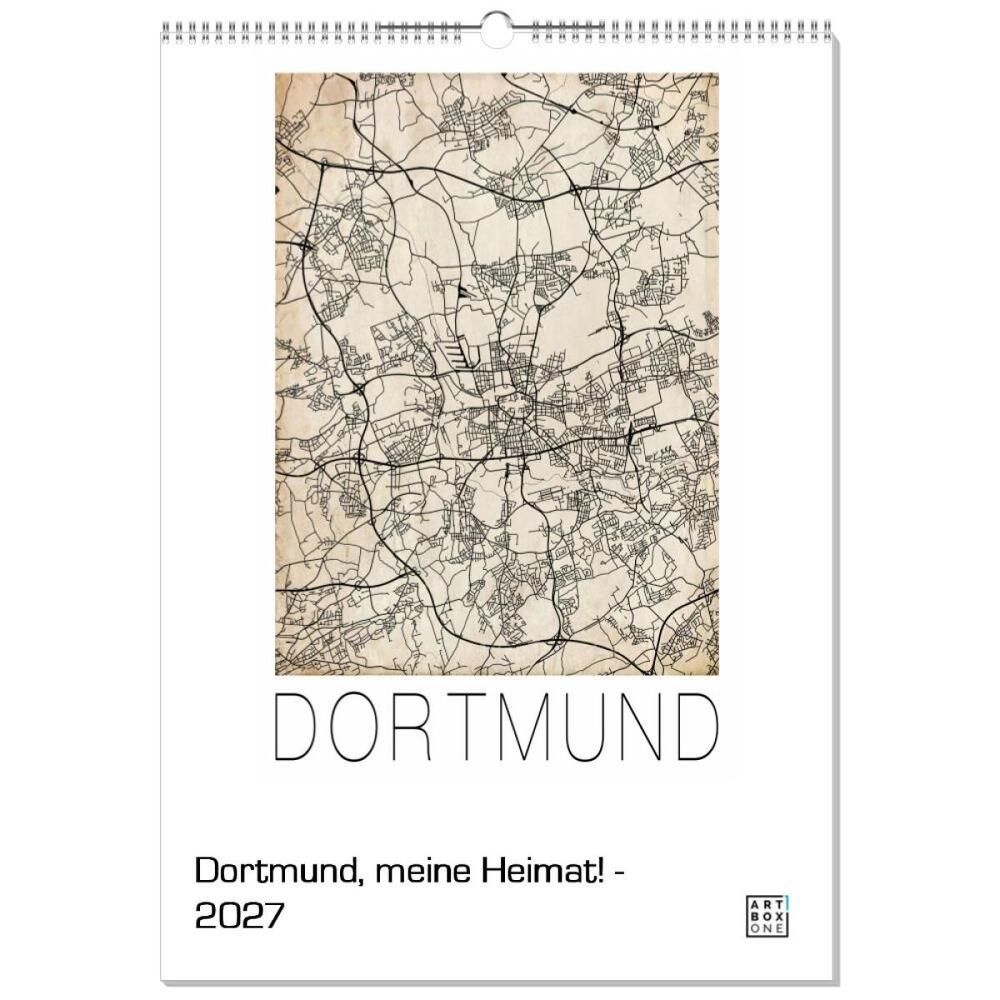 artboxONE Wandkalender A2 2026 Dortmund, meine Heimat! Dortmund