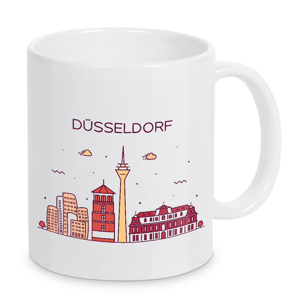 Tasse "Düsseldorf 2" artboxONE - Städte,Architektur,Städte / Düsseldorf