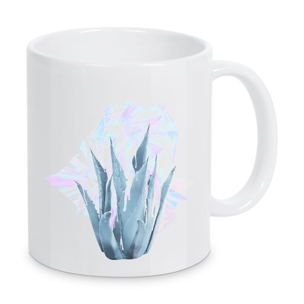 Tasse "Holographic Succulent" artboxONE - Natur,Floral
