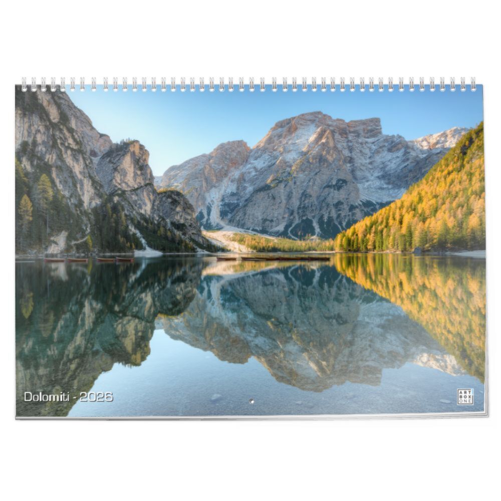 artboxONE Klappkalender A2 2026 Dolomiti Dolomiten