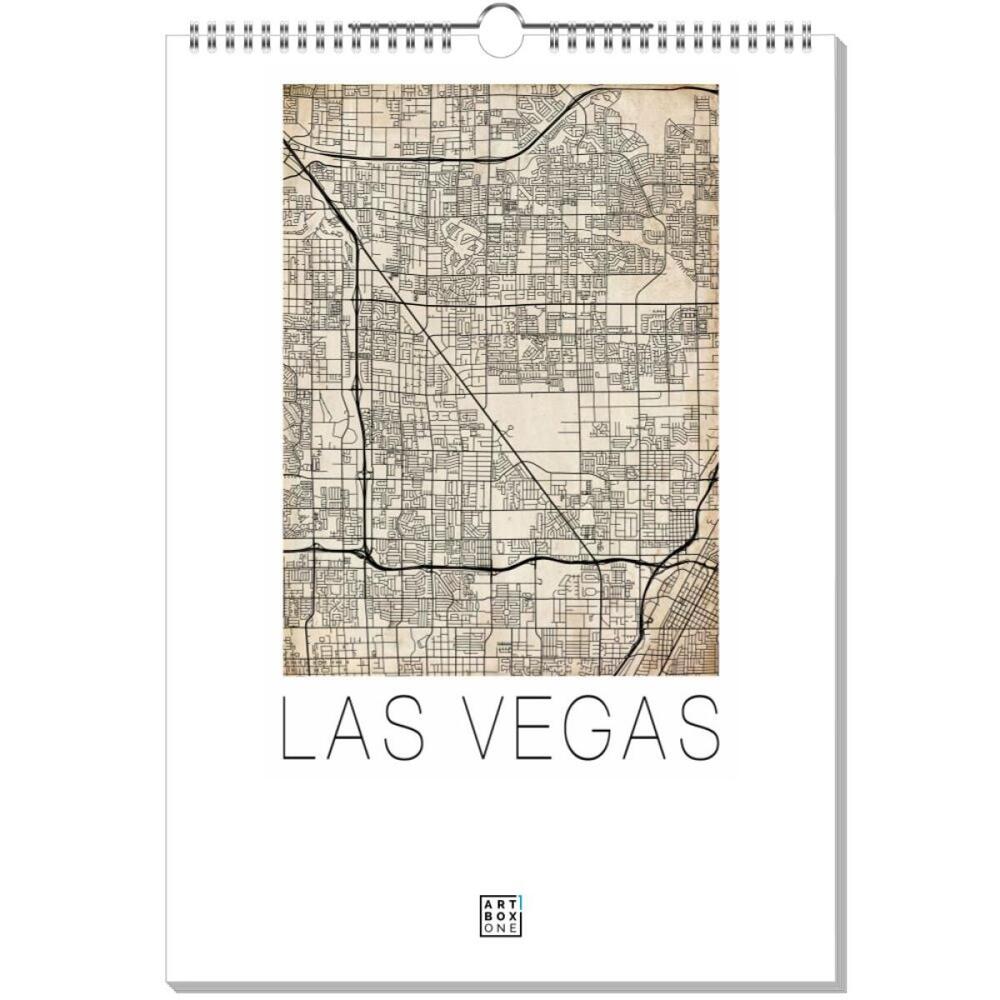 artboxONE Wandkalender A3 2025 Las Vegas Las vegas