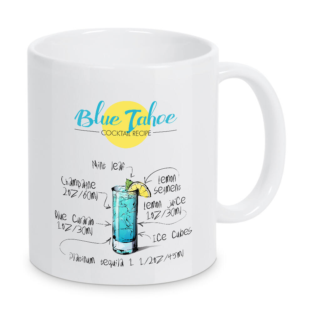 Tasse "Cocktail Blue Tahoe" artboxONE - Essen & Trinken,Essen & Trinken / Alkohol,Festivals