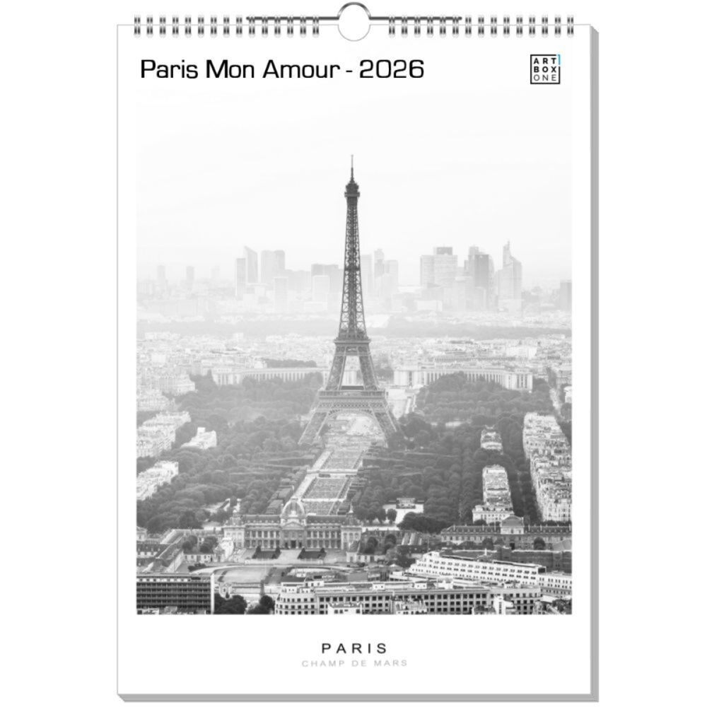 artboxONE Wandkalender A3 2026 Paris Mon Amour Paris