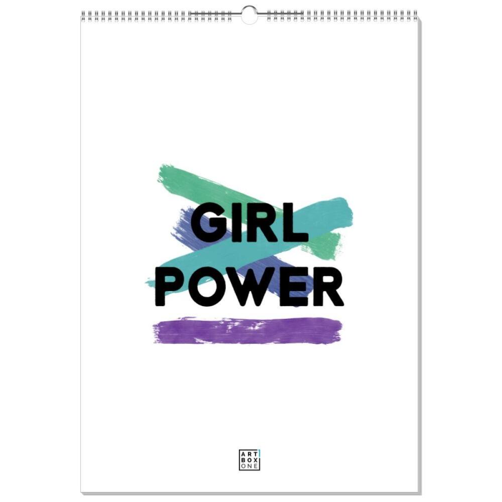 artboxONE Wandkalender A2 2026 Girl Power Feminismus