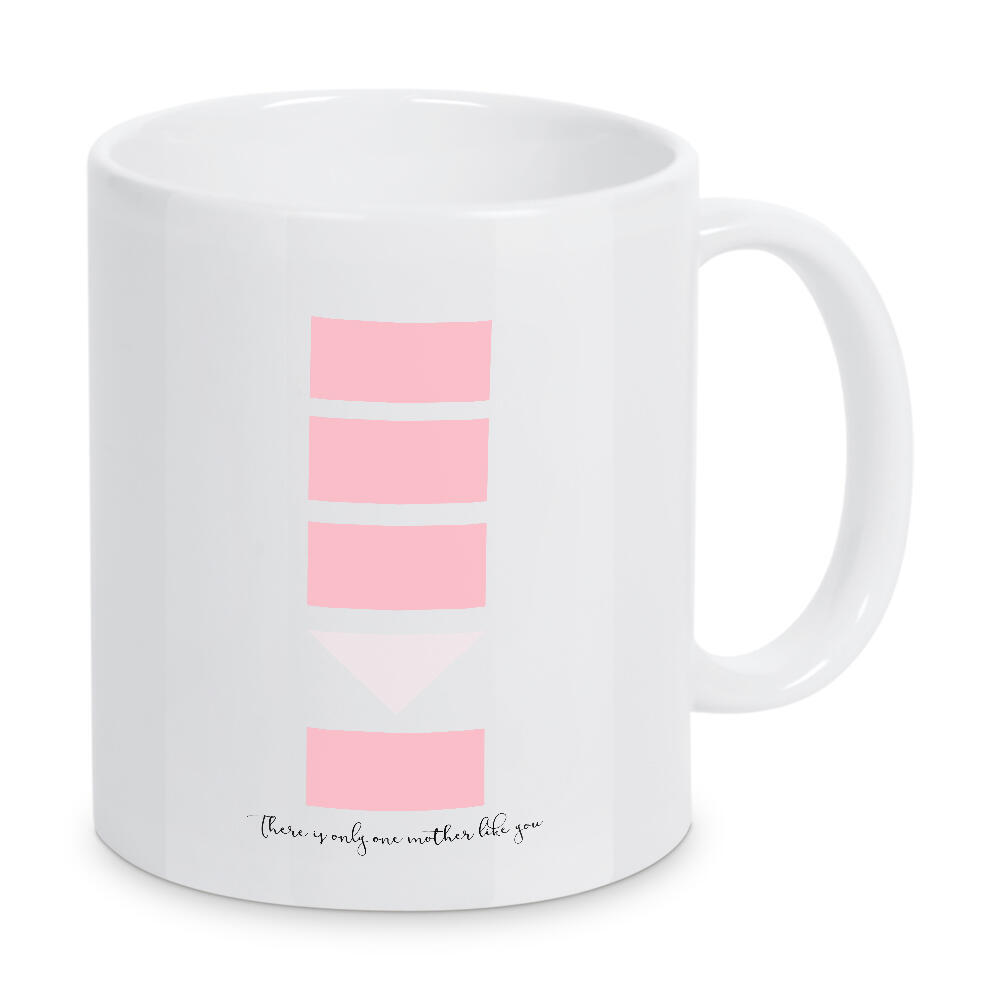 Tasse "One Mother" artboxONE - Typografie - Mama,Mutti,Muttertag,Liebe,Familie,Geschenk,Mutter,Liebe