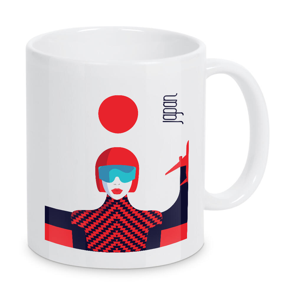Tasse "Japan - Stylish Journey" artboxONE - Reise,Fashion,Reise / Länder