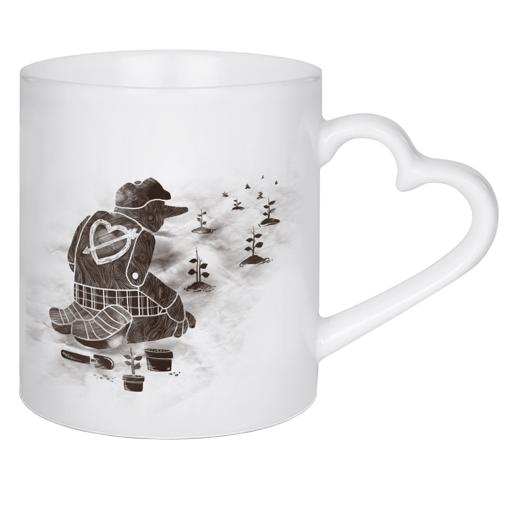 Herztasse "Givin Back" artboxONE - Tiere