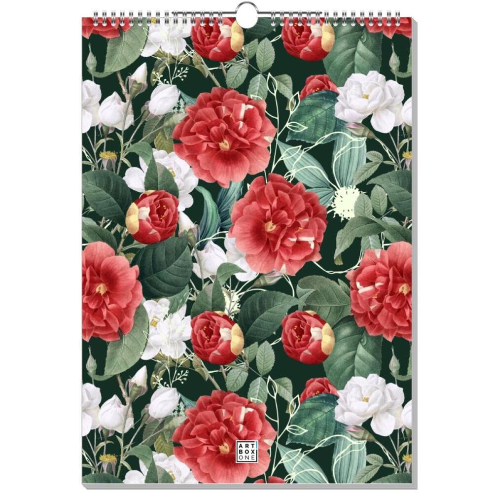 artboxONE Wandkalender A3 2026 Floral Beauty Blumen
