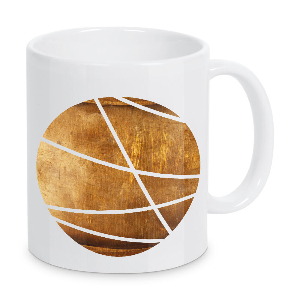 Tasse "Circle" artboxONE - Abstrakt,Geometrie - Kupfer,Kreis,Geometrisch,Linien
