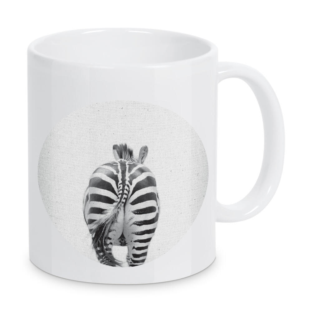 Tasse "Zebra 16" artboxONE - Natur,Tiere,Schwarzweiß,Reise / Afrika - Zebra,Zoo,Natur,Tier,Afrika,Dschungel,Dessert,Savanne