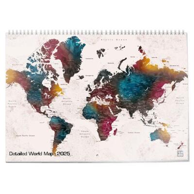 Detailed World Map
