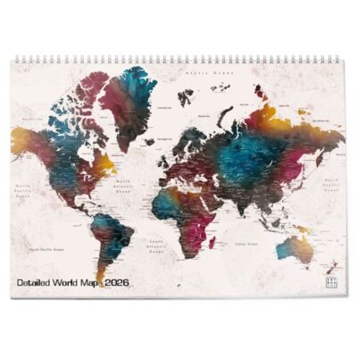 Detailed World Map