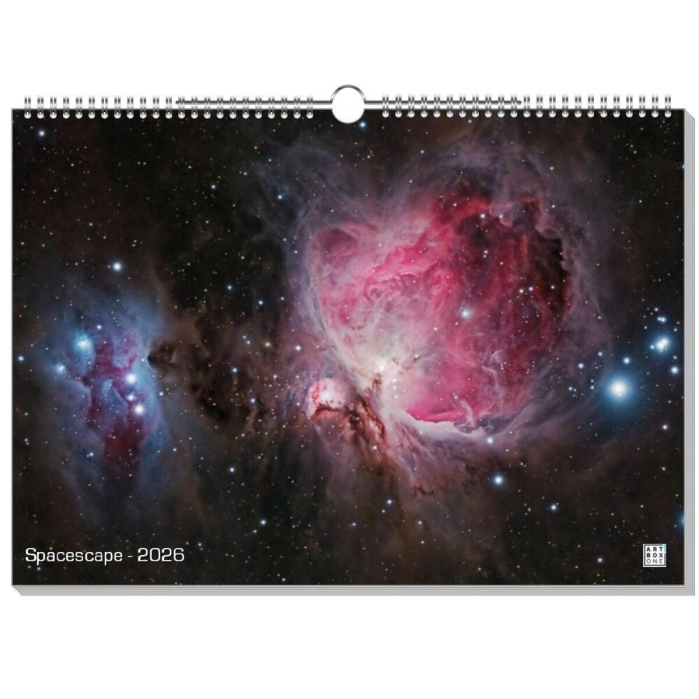 artboxONE Wandkalender A3 2025 Spacescape Weltraum