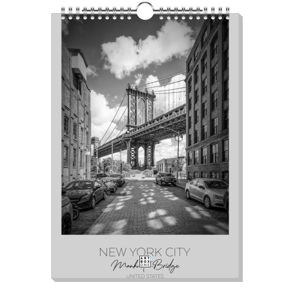 artboxONE Wandkalender A4 2026 Architektur in Schwarzweiß Architektur