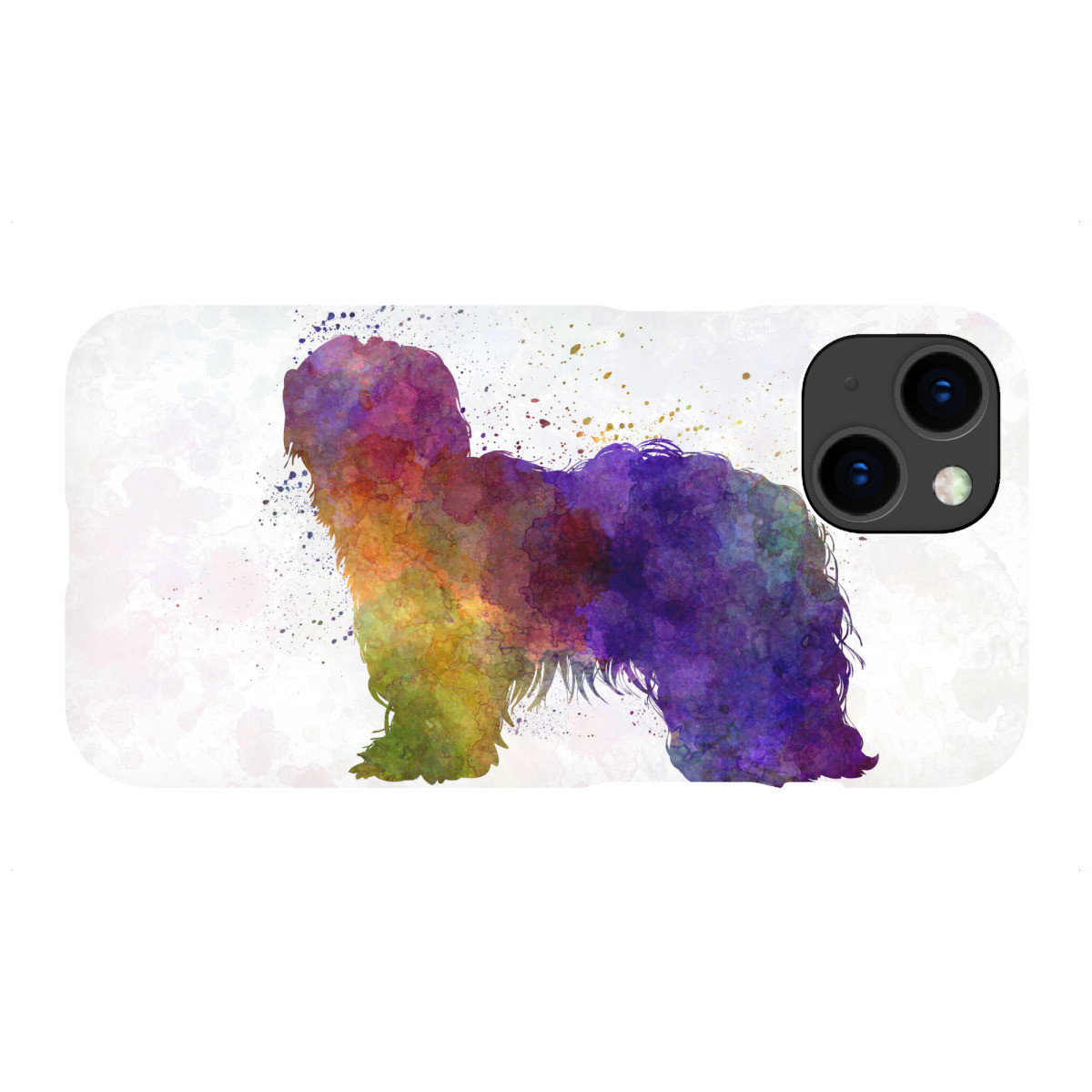 "Dutch Shapendoes in watercolor"für iPhone - Premium-Case Handyhülle artboxONE