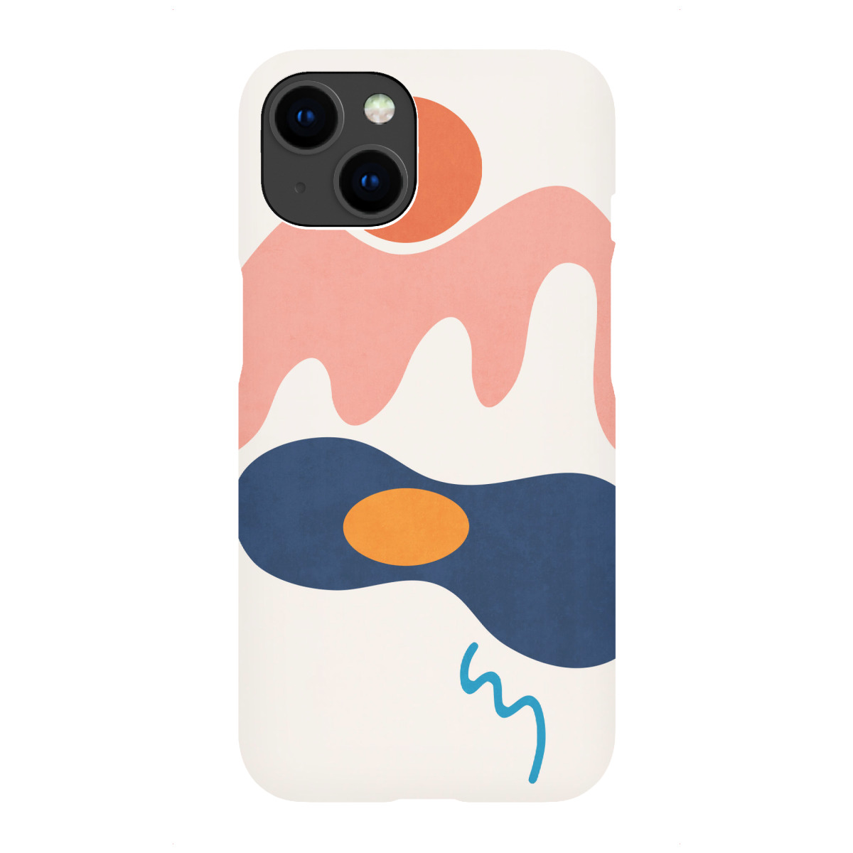 "Sunset on the Lake"für iPhone - Premium-Case Handyhülle artboxONE