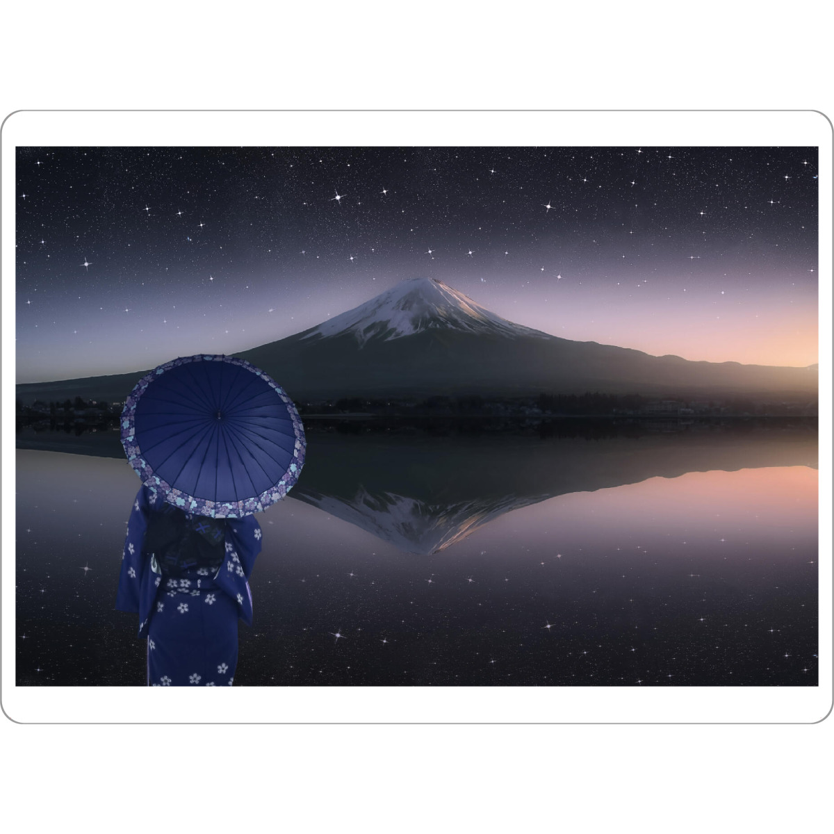 Tischset "Japanese Night" artboxONE - Natur,Reise,Reise / Asien,Reise / Länder