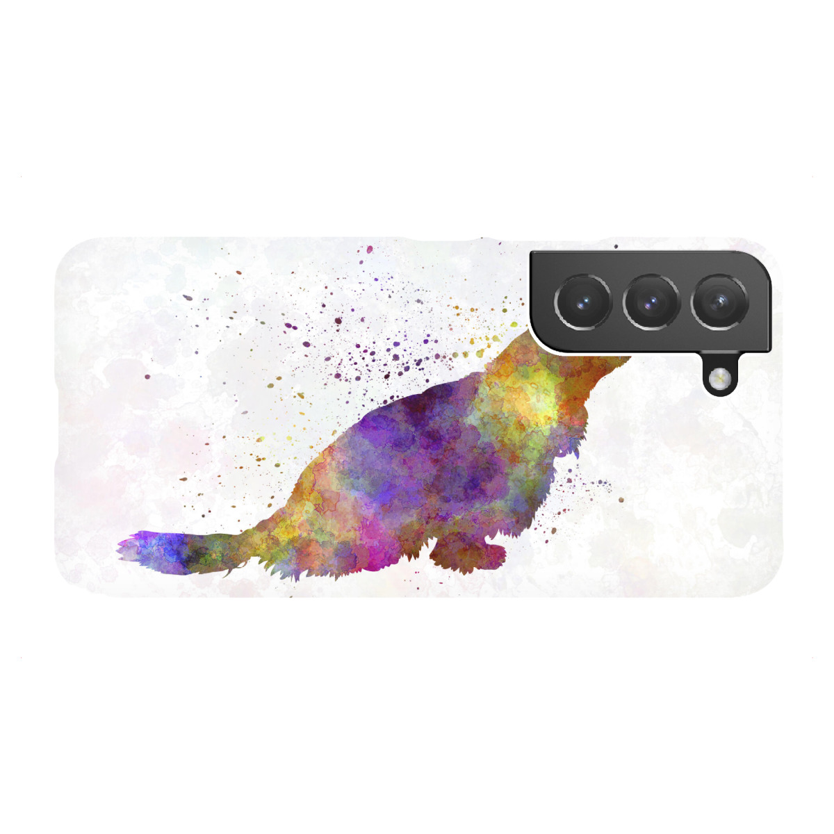 Samsung Galaxy "Sussex Spaniel in watercolor" Premium-Case Handyhülle artboxONE