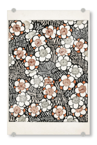 Acrylglasbild "Sekeis Blumenmeer" artboxONE - Natur,Floral - Japan,Malerei,Gemälde,Kunst,Blumen,Natur,Floral,Flowers,Watanabe,Seitei