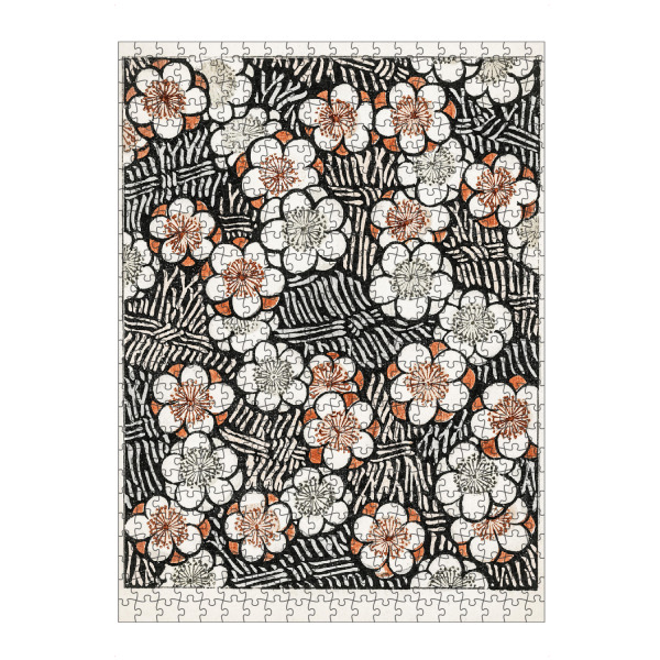 artboxONE Puzzle "Sekeis Blumenmeer" artboxONE - Natur,Floral - Japan,Malerei,Gemälde,Kunst,Blumen,Natur,Floral,Flowers,Watanabe,Seitei