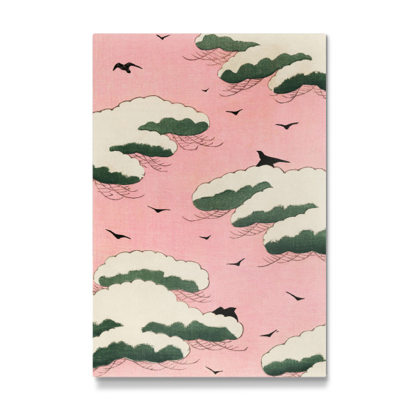 Galerie-Print "Bird flying through pink sky" 30x20 cm artboxONE