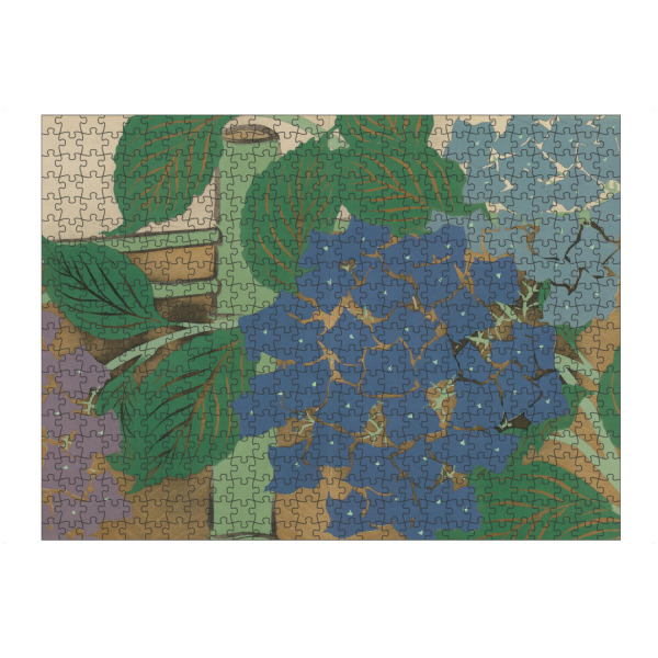 Puzzle Ravensburger "Hortensien (Ajisai)" artboxONE - Natur,Abstrakt