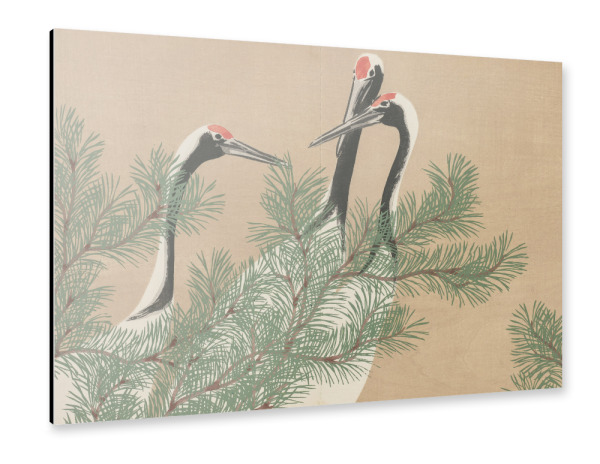 Alu-Dibond "Kraniche (Tsuru)" 30x20 cm artboxONE