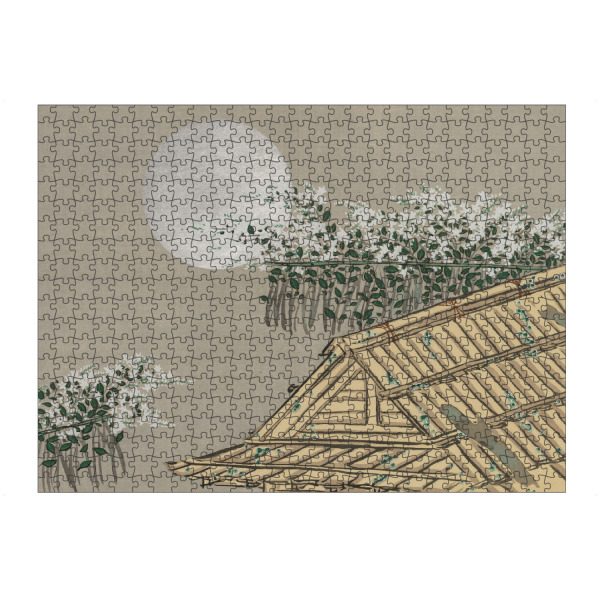 artboxONE Puzzle "Herbstblumen (Aki no hana)" artboxONE - Natur,Architektur