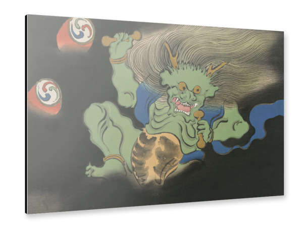 Alu-Dibond "Gott des Donners (Raijin)" 30x20 cm artboxONE