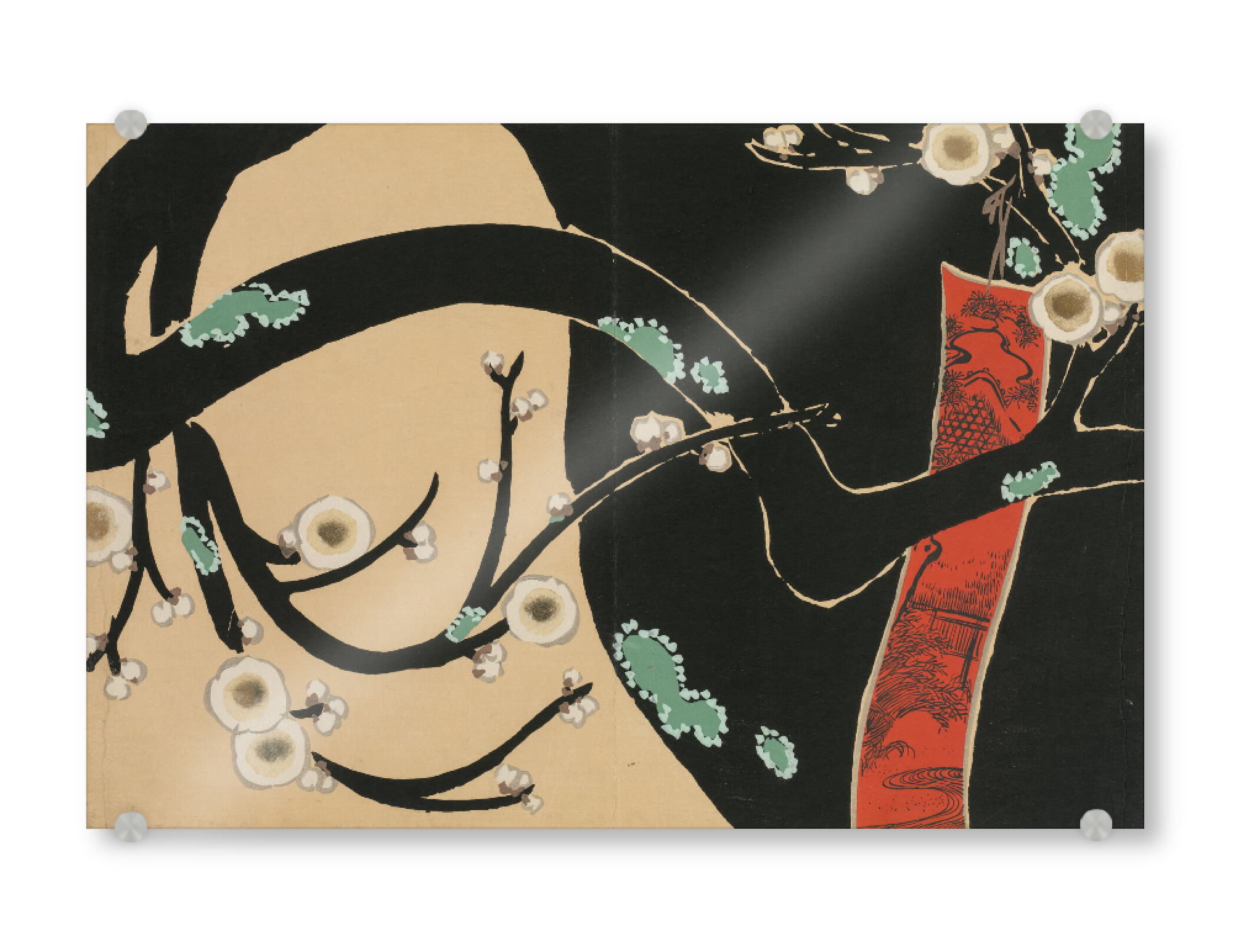 Acrylglasbild "Pflaume (Ume)" artboxONE - Natur,Floral