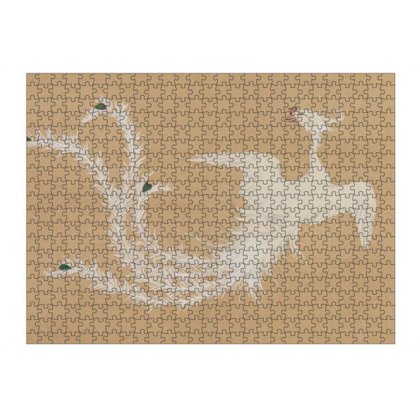 artboxONE Puzzle "Weißer Phönix (Hakuho)" artboxONE - Tiere,Fiktion