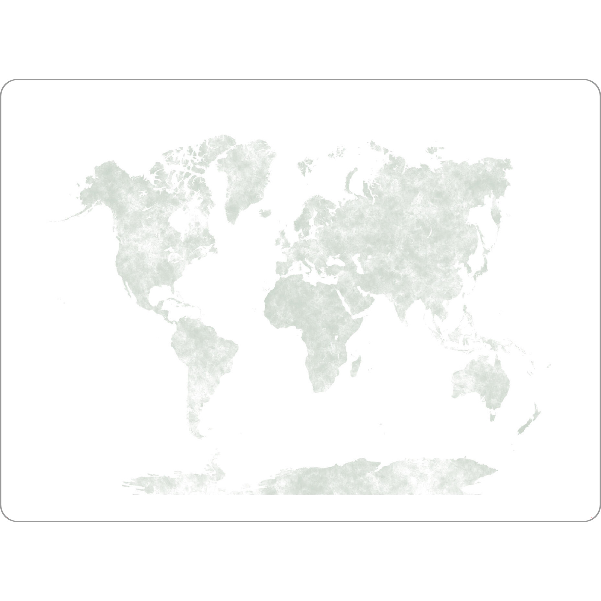 Tischset "World map in pastel color" artboxONE - Abstrakt,Kartografie