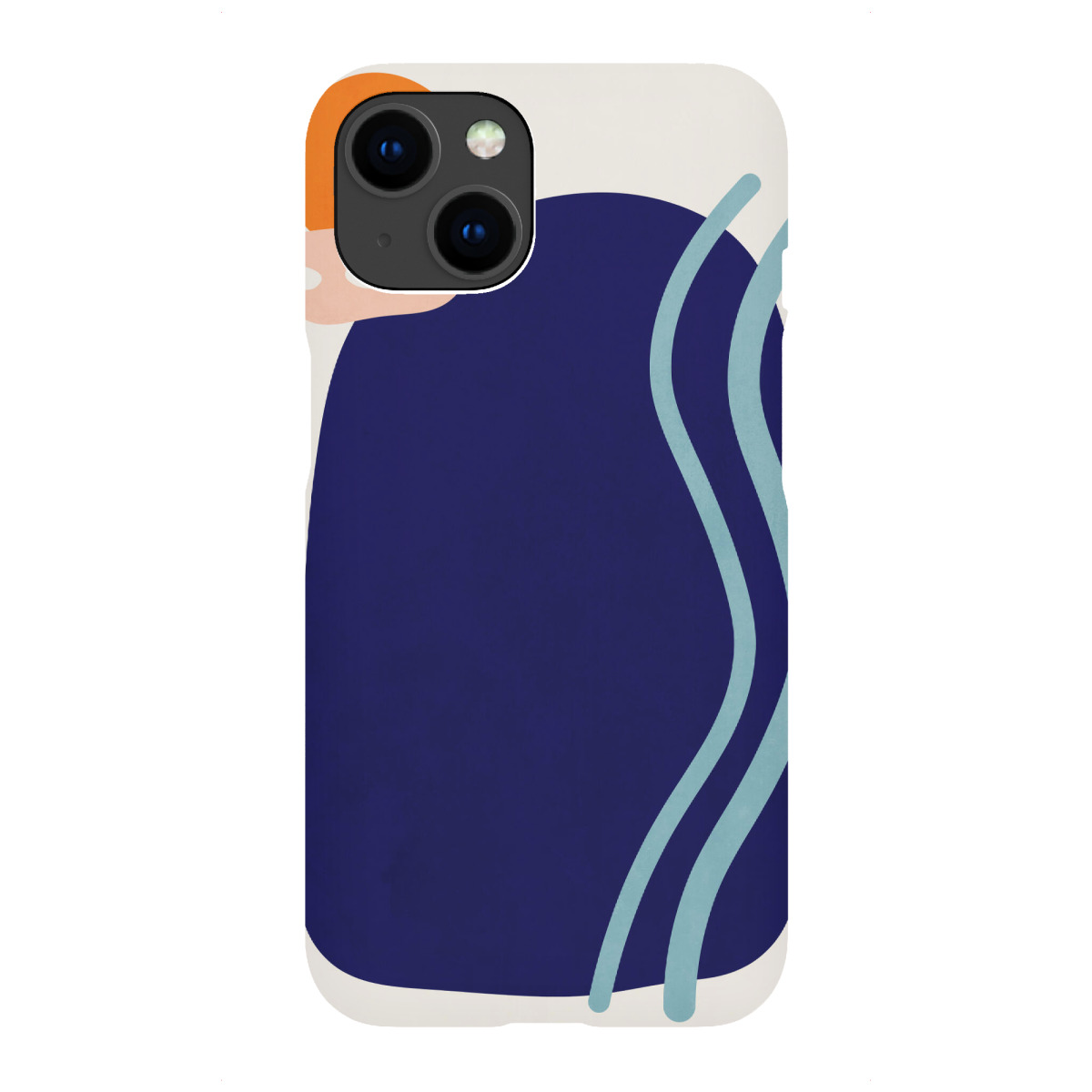 iPhone "Mountain and Waterfall Landscape" Premium-Case Handyhülle artboxONE