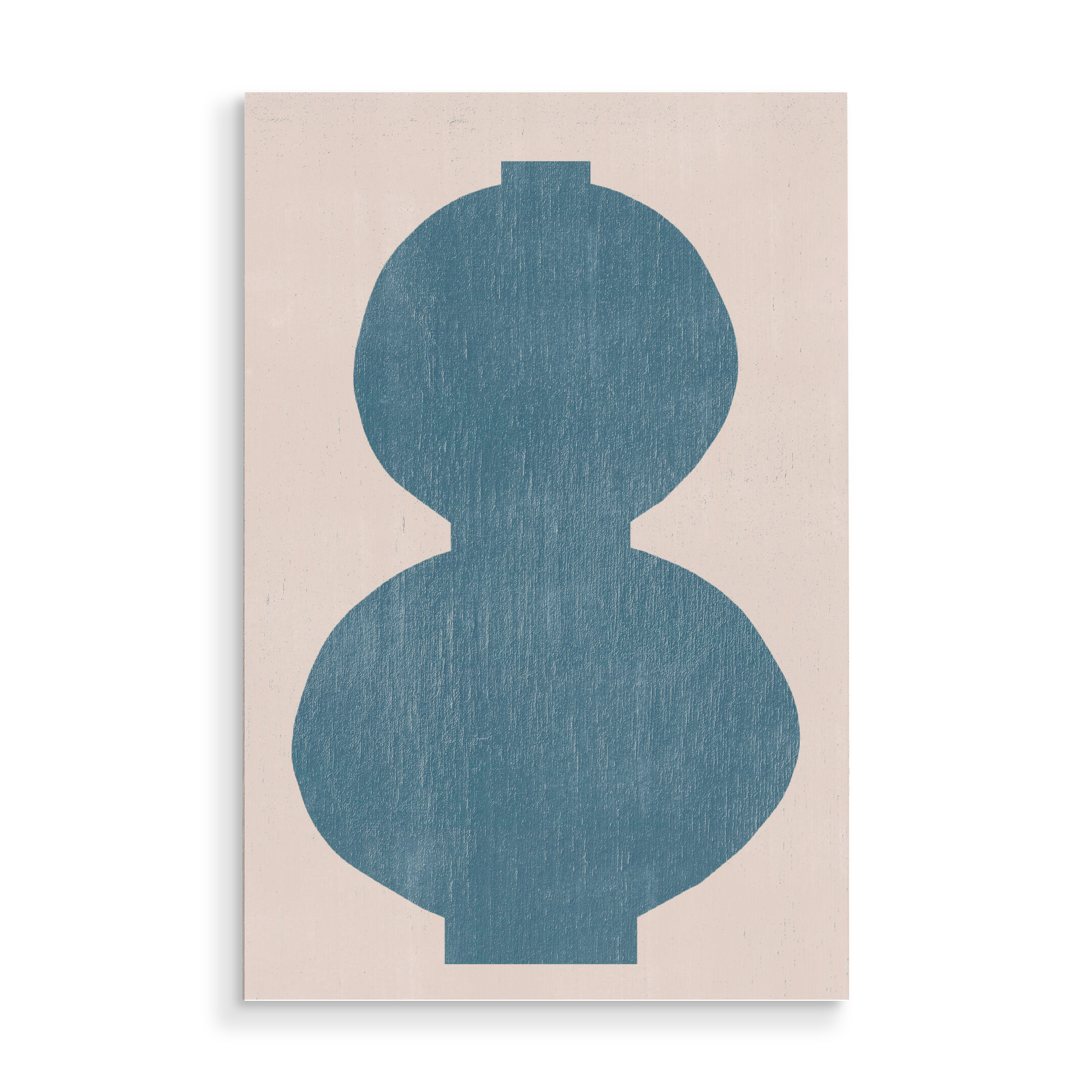 Holzbild "Modern Vase" artboxONE - Floral,Abstrakt,Geometrie,Für Mama