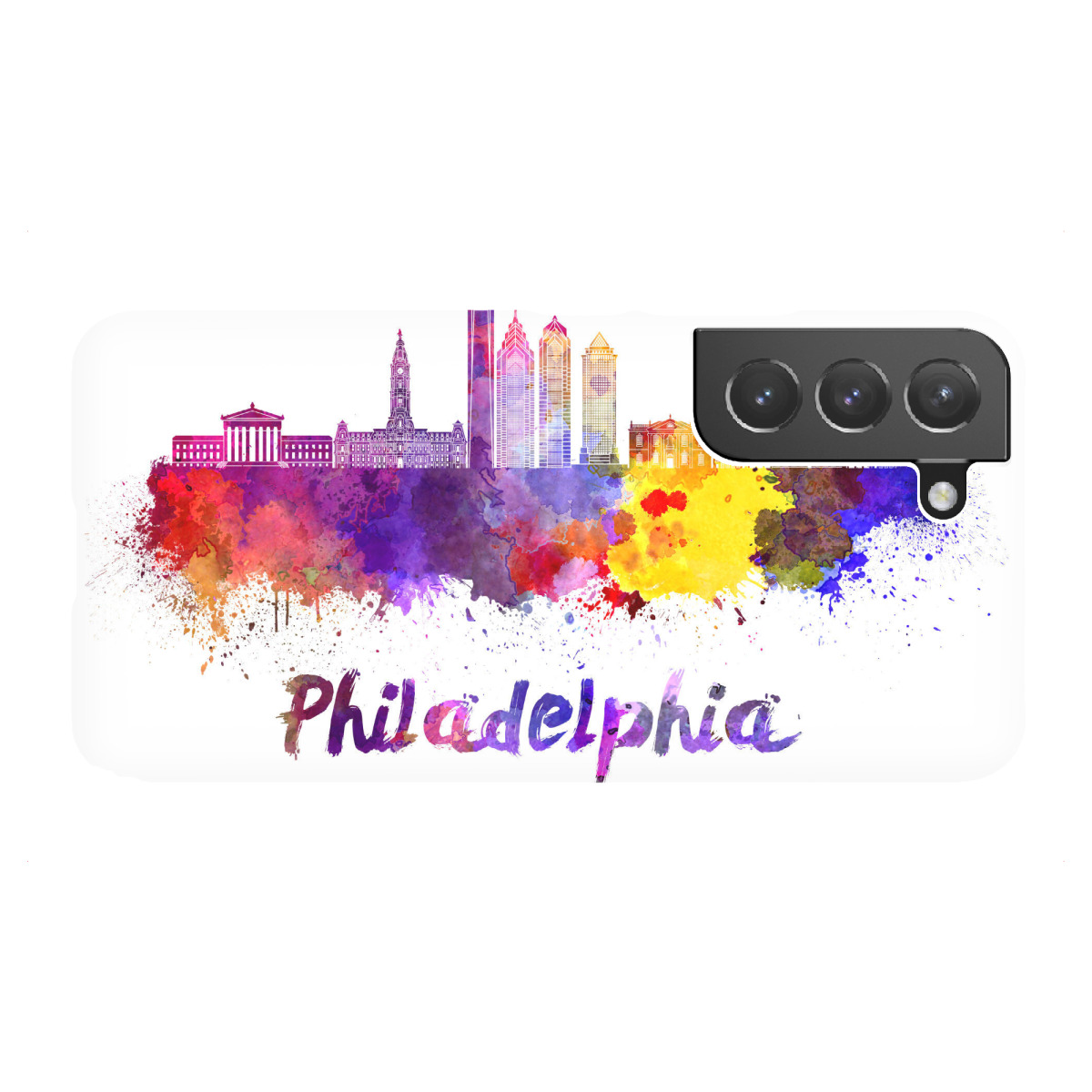 "PHILADELPHIA skyline -k"für Samsung Galaxy - Premium-Case Handyhülle artboxONE
