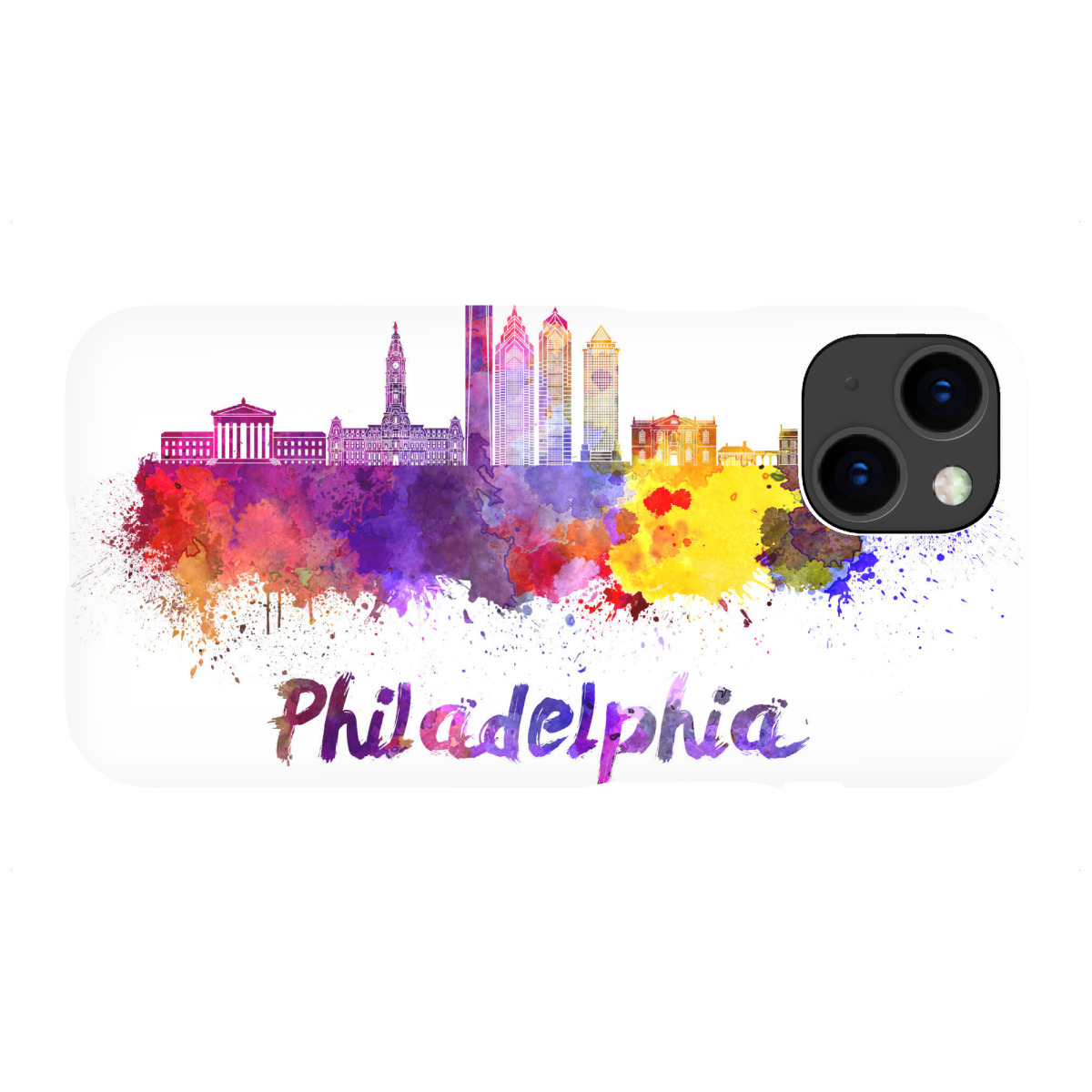 iPhone "PHILADELPHIA skyline -k" Premium-Case Handyhülle artboxONE