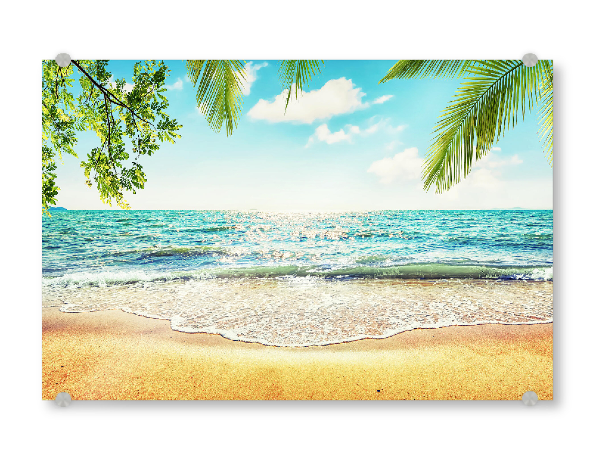 Acrylglasbild "Beautiful Thai Beach" artboxONE - Natur,Reise,Reise / Strand und Meer,Reise / Asien,Reise / Länder