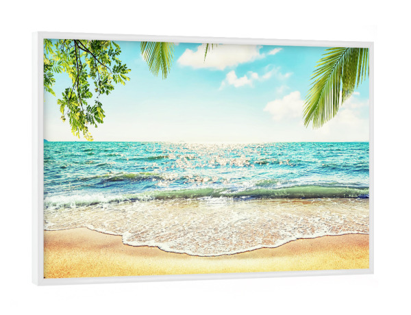 Poster mit weißem Rahmen "Beautiful Thai Beach" artboxONE - Natur,Reise,Reise / Strand und Meer,Reise / Asien,Reise / Länder