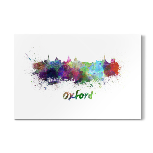 Galerie-Print "OXFORD skyline in watercolor" 30x20 cm artboxONE