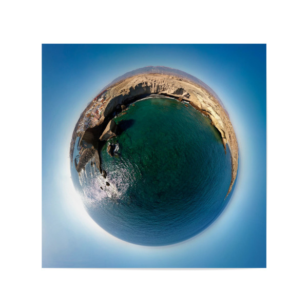 Poster 20x20 cm "Teneriffa,San Miguel de Tajao;Clif" artboxONE - Städte,Natur,Reise,Reise / Strand und Meer,Reise / Länder