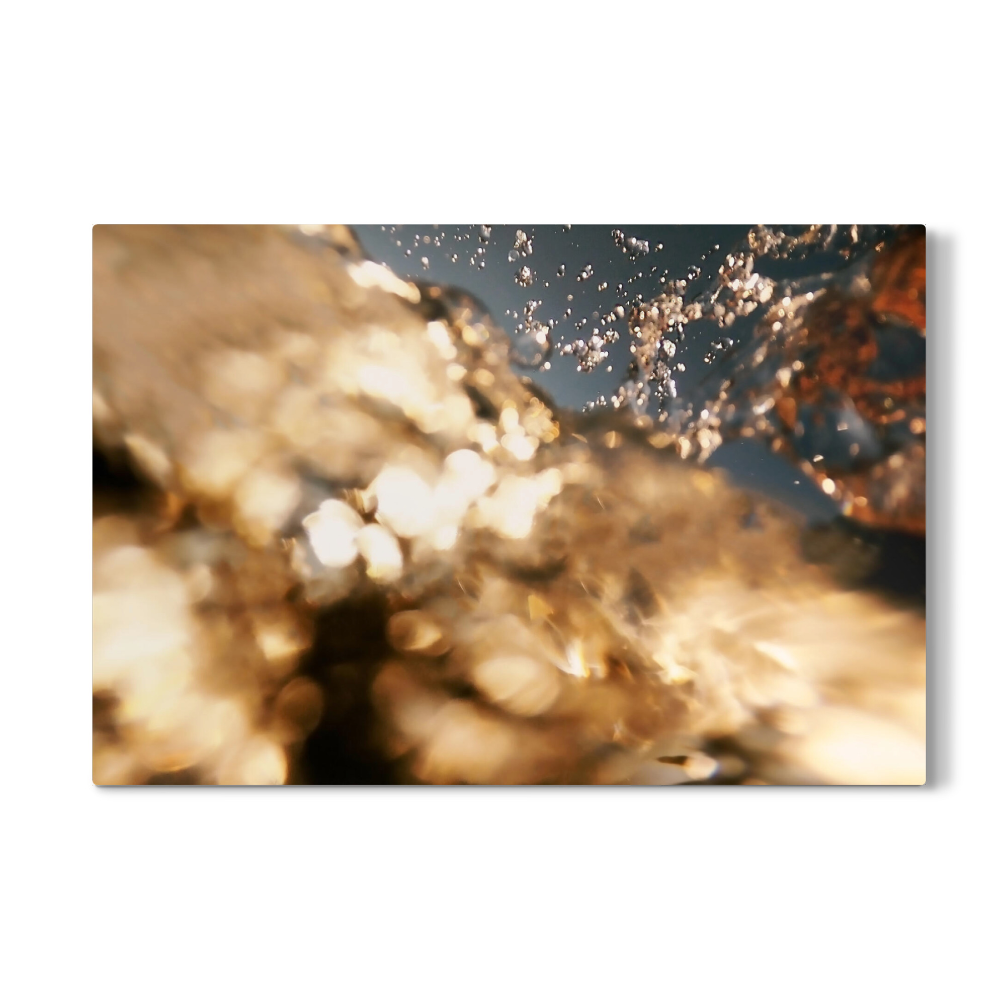 Galerie-Print "Eintauchen ins Meer - Gold" 30x20 cm artboxONE