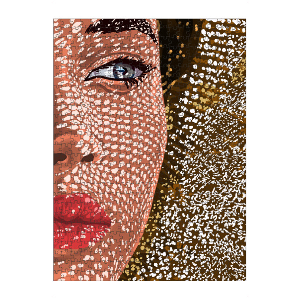 Puzzle Ravensburger "Under The Jute Hat" artboxONE - Menschen