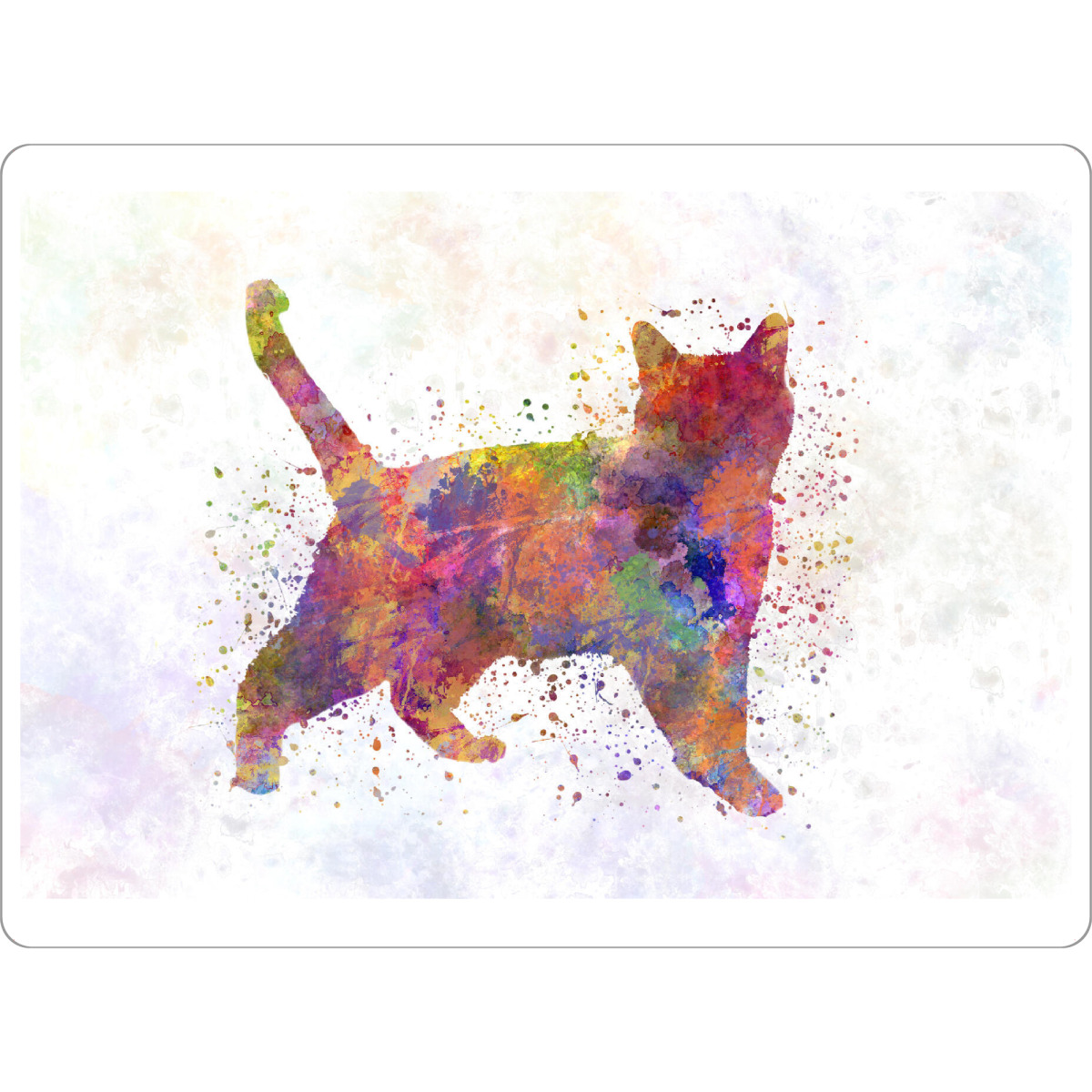 Tischset "Russian blue in watercolor" artboxONE - Tiere,Abstrakt