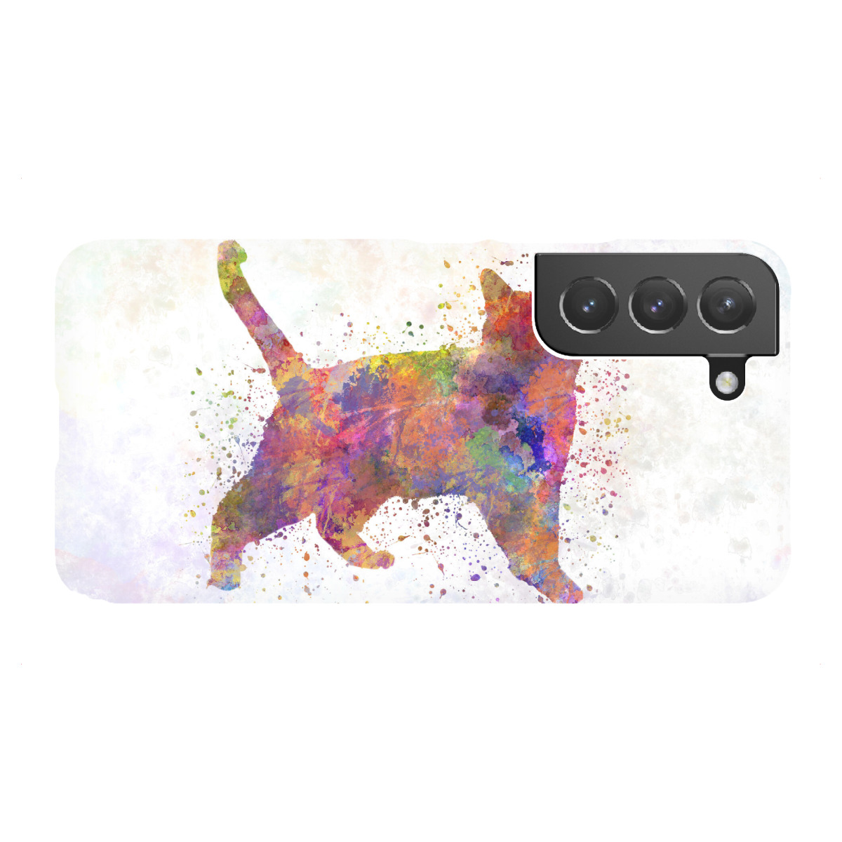 "Russian blue in watercolor"für Samsung Galaxy - Premium-Case Handyhülle artboxONE