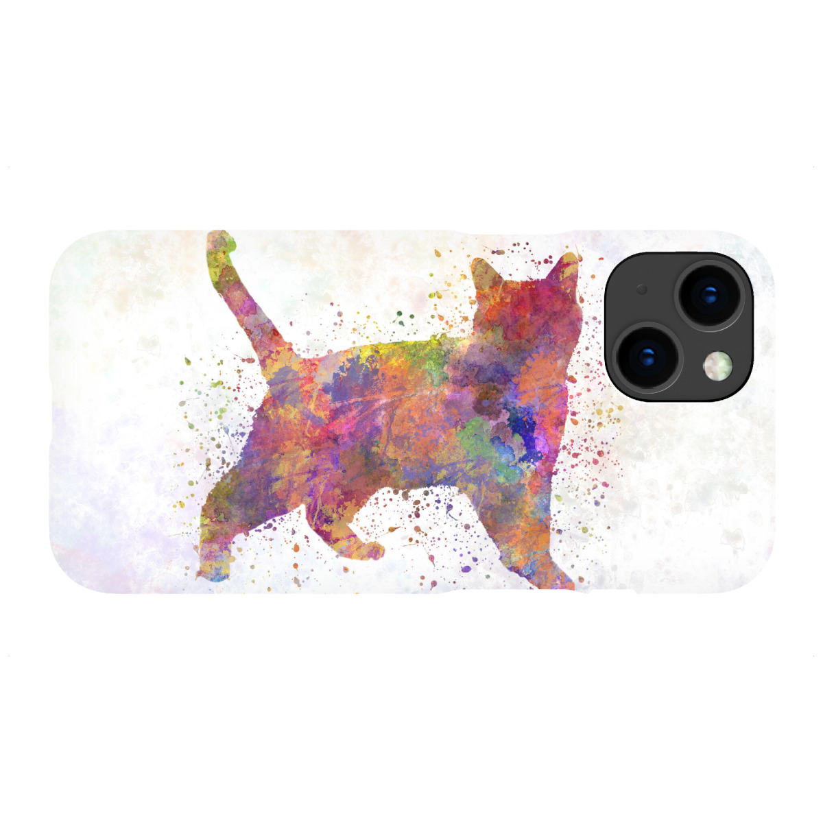iPhone "Russian blue in watercolor" Premium-Case Handyhülle artboxONE