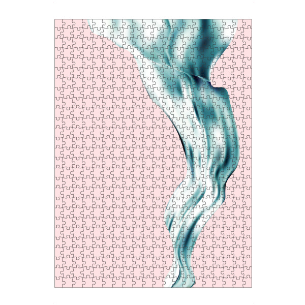 Puzzle Ravensburger "Free Flow-II" artboxONE - Abstrakt,Marmor - Digital manipulation,Water,Fluid,Liquid,Flow,Wasser,Bunt,Colorful