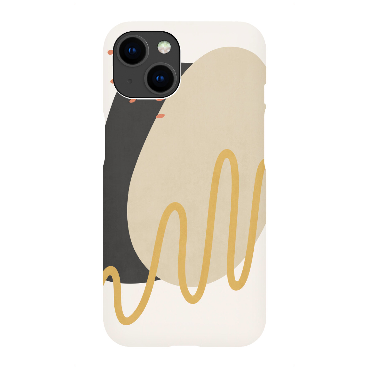 "Mountain Shapes"für iPhone - Premium-Case Handyhülle artboxONE