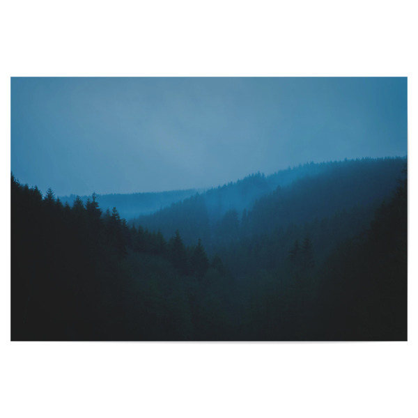 Poster 30x20 cm "Der Nebelwald" artboxONE - Natur